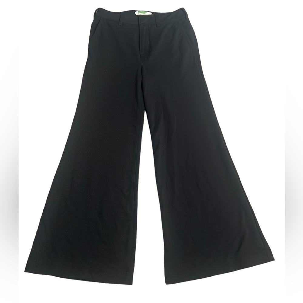 By Anthropology black wide leg pants size 29